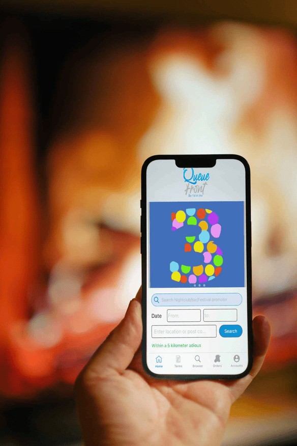 Pre-order drinks app for the Bar