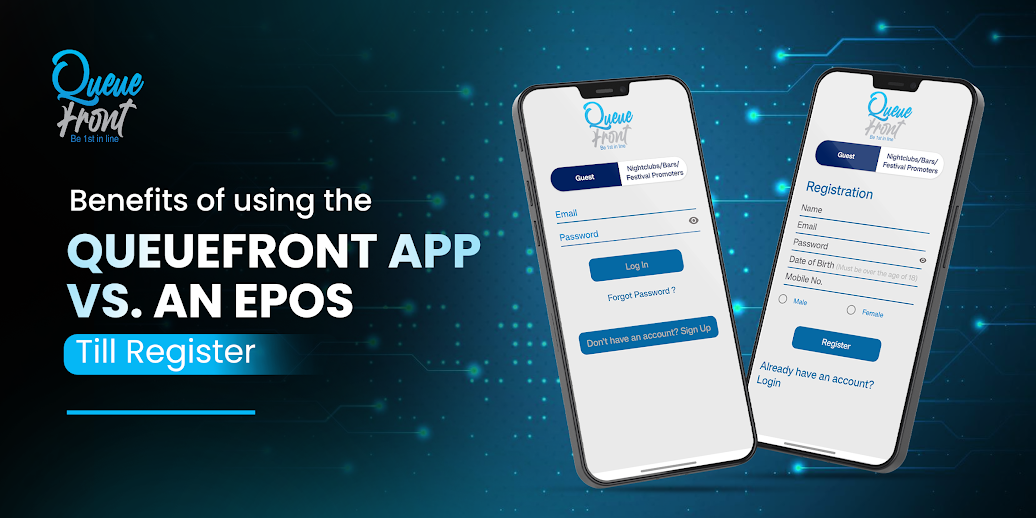 Benefits of Using the QueueFront App vs. an EPOS Till Register